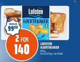 Coop Obs Lofoten hjertekaker tilbud