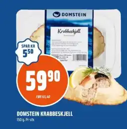 Coop Obs Domstein krabbeskjell tilbud