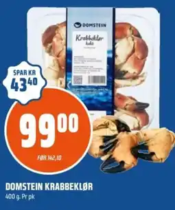 Coop Obs Domstein krabbeklør tilbud