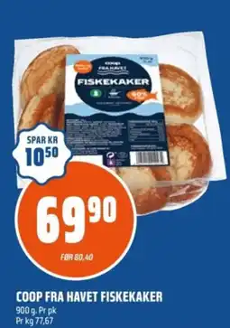 Coop Obs Coop fra havet fiskekaker tilbud