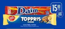 Rema 1000 DAIM DOBBEL/TOPPRIS tilbud