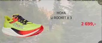 Hoka u rocket x 3
