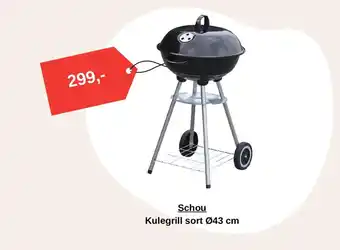 Schou Kulegrill sort