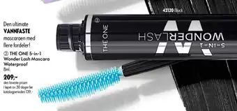 Oriflame THE ONE 5-in-1 Wonder Lash Mascara Waterproof tilbud