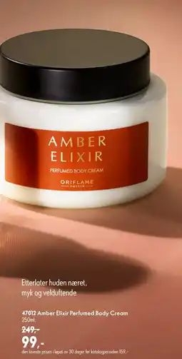 Oriflame Amber Elixir Perfumed Body Cream tilbud
