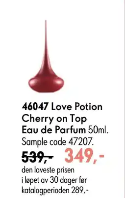 Oriflame Love Potion Cherry on Top Eau de Parfum tilbud