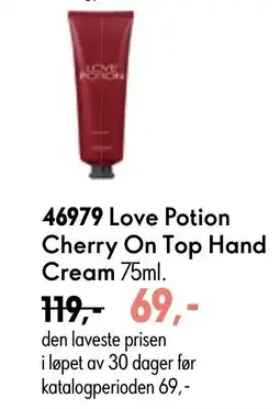 Oriflame Love Potion Cherry On Top Hand Cream tilbud