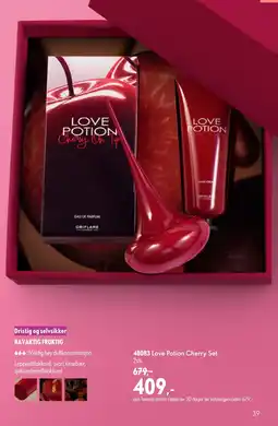 Oriflame Love Potion Cherry Set tilbud