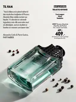 Oriflame Possess Absolute Man Eau de Parfum tilbud