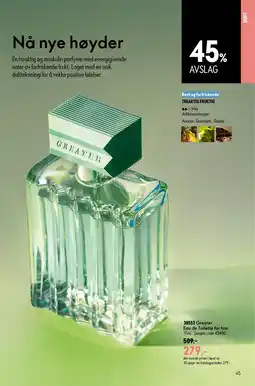 Oriflame Greater Eau de Toilette for him tilbud