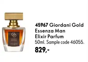 Oriflame Giordani Gold Essenza Man Elixir Parfum tilbud