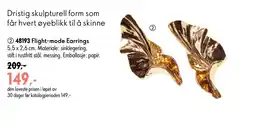 Oriflame Flight-mode Earrings tilbud