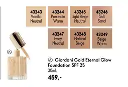 Oriflame Giordani Gold Eternal Glow Foundation SPF 25 tilbud