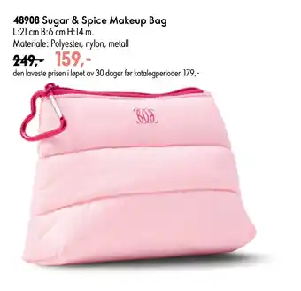 Oriflame Sugar & Spice Makeup Bag tilbud
