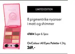 Oriflame OnColour All Eyes Palette tilbud