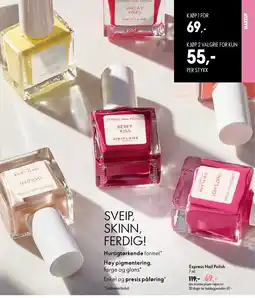 Oriflame Express Nail Polish tilbud