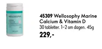 Oriflame Wellosophy Marine Calcium & Vitamin D tilbud