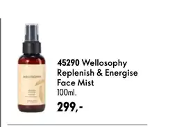 Oriflame Wellosophy Replenish & Energise Face Mist tilbud