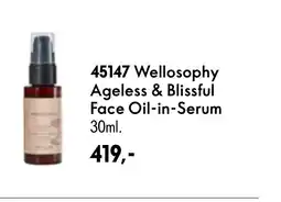 Oriflame Wellosophy Ageless & Blissful Face Oil-in-Serum tilbud