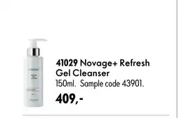 Oriflame Novage+ Refresh Gel Cleanser tilbud