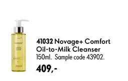 Oriflame Novage+ Comfort Oil-to-Milk Cleanser tilbud