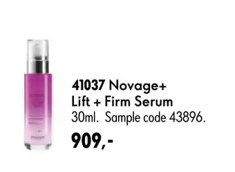 Oriflame Novage+ Lift + Firm Serum tilbud