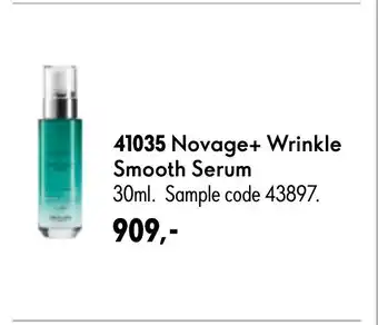 Oriflame Novage+ Wrinkle Smooth Serum tilbud