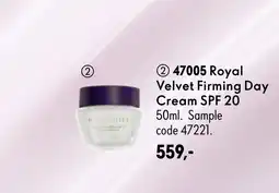 Oriflame Royal Velvet Firming Day Cream SPF 20 tilbud