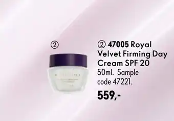 Oriflame Royal Velvet Firming Day Cream SPF 20 tilbud
