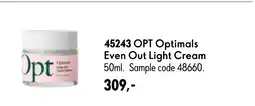 Oriflame OPT Optimals Even Out Light Cream tilbud