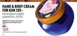 Oriflame Milk & Honey Gold Majestic Magnolia Hand & Body Cream tilbud