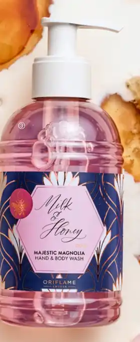 Oriflame Milk & Honey Gold Majestic Magnolia Hand & Body Wash tilbud