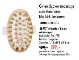 Oriflame Wooden Body Massager tilbud