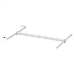 IKEA HjÄlpa Garderobestang+skinne+1 pk beslag, justerbar/hvit, 60-100x55 cm tilbud