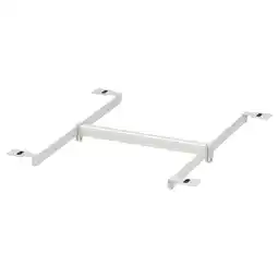 IKEA HjÄlpa Garderobestang + skinne + 2 beslag, justerbar/hvit, 30-47x55 cm tilbud