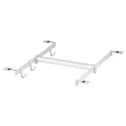 IKEA HjÄlpa Garderobest 2 opphsk 3 knagg 2 besl, justerbar/hvit, 30-47x55 cm tilbud