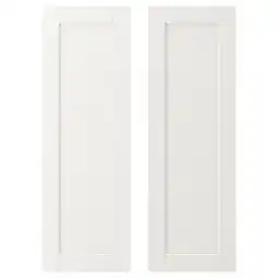 IKEA SmÅstad Dør, hvit/med ramme, 30x90 cm tilbud