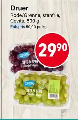 Nærbutikken Druer tilbud