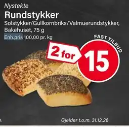 Nærbutikken Rundstykker tilbud