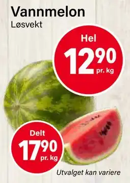 Nærbutikken Vannmelon tilbud