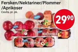 Nærbutikken Fersken/Nektariner/Plommer /Aprikoser tilbud