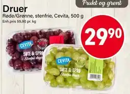 Nærbutikken Druer tilbud