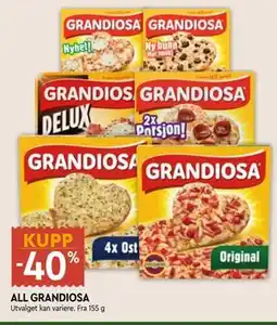 Coop Mega ALL GRANDIOSA tilbud