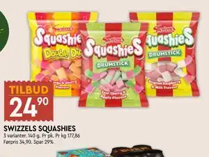 Coop Mega SWIZZELS SQUASHIES tilbud