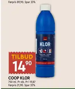 Coop Mega COOP KLOR tilbud