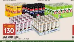 Coop Mega BRUS BRETT 20 PK tilbud