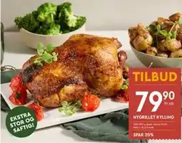 Coop Mega NYGRILLET KYLLING tilbud