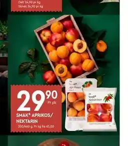 Coop Mega SMAK* APRIKOS/ NEKTARIN tilbud