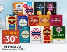 Coop Mega TINE SKIVET OST tilbud