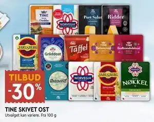Coop Mega TINE SKIVET OST tilbud